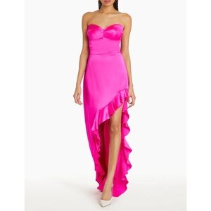 amanda uprichard amalia silk gown